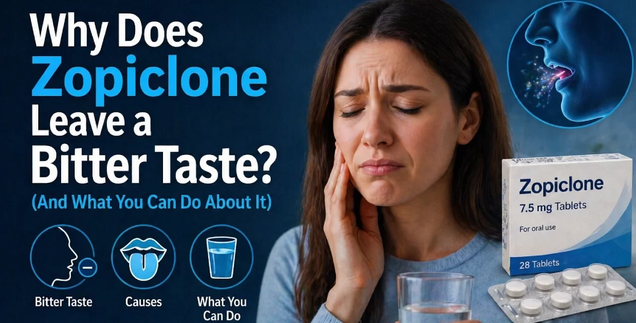 Why Does Zopiclone Leave a Bitter Taste? (And What You Can Do About It)